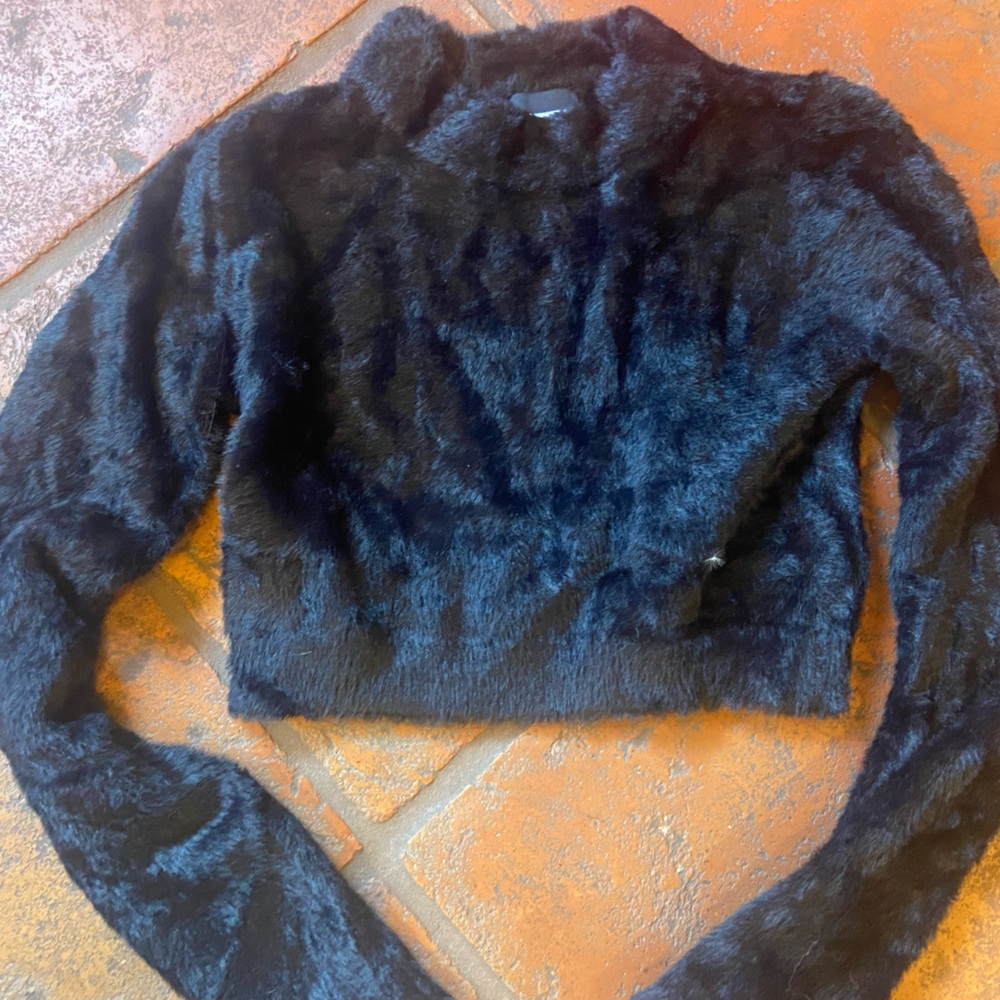 Katie J NYC Girls Black Sweater